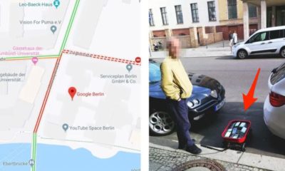 New tech gadgets gizmos hi tech An artist wheeled 99 smartphones around in a wagon to produce fake traffic congestion on Google Maps