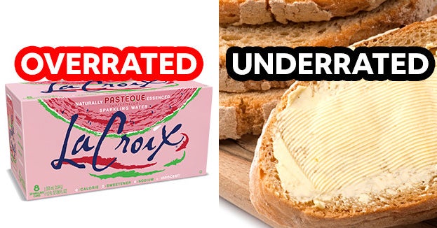 Recipes This Overrated/Underrated Food Quiz Will Think Your Age With 93%Precision