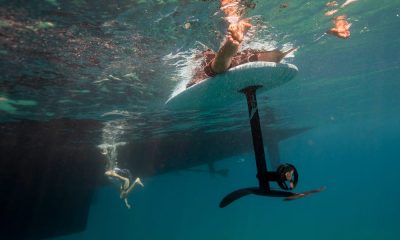 New tech gadgets gizmos hi tech Take a better look at the $12,000 electric surf board a sunscreen-covered Mark Zuckerberg rode in Hawaii: the Lift efoil (FB)