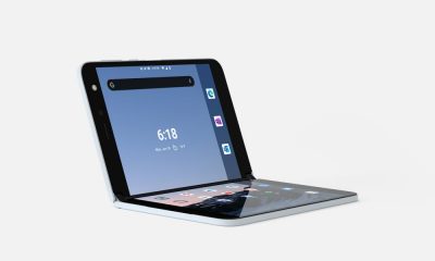 New tech gadgets gizmos hi tech Microsoft is releasing the Surface area Duo next month, its enthusiastic foldable phone with two screens that opens and closes like a book. Here’s how it works. (MSFT)