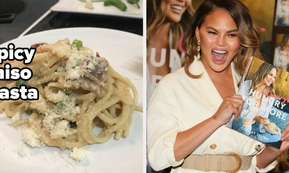 Recipes I Tried Chrissy Teigen’s Spicy Miso Pasta Recipe That The Web Hyped Up And It Didn’t Disappoint