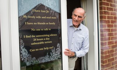 Gardening Lonesome widower posts sign in window seeking relationship amidst pandemic